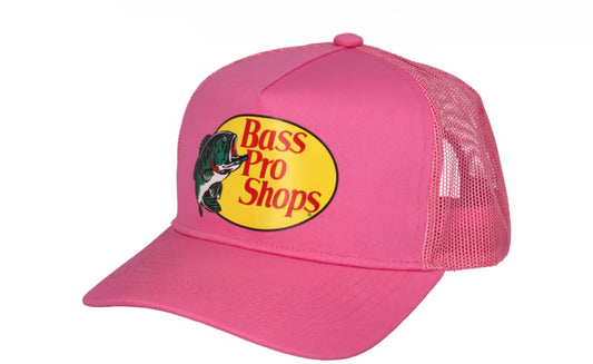 Bass Pro Shop Trucker Hat Pink