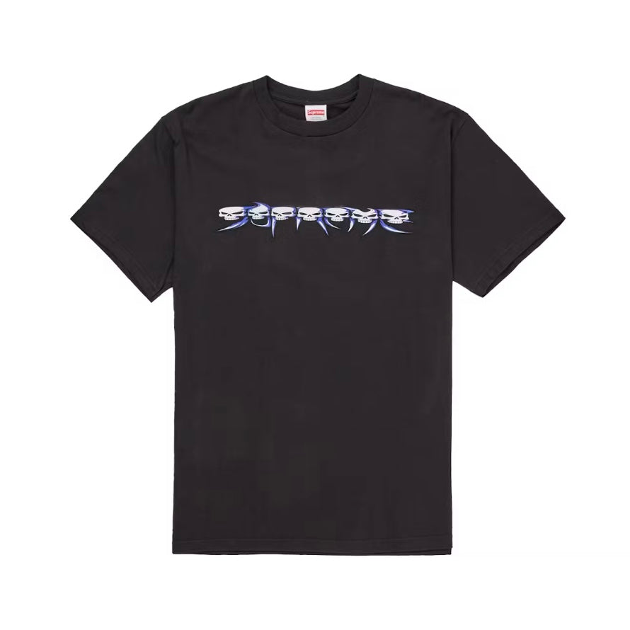 Supreme Shulls Spellout Tee Black