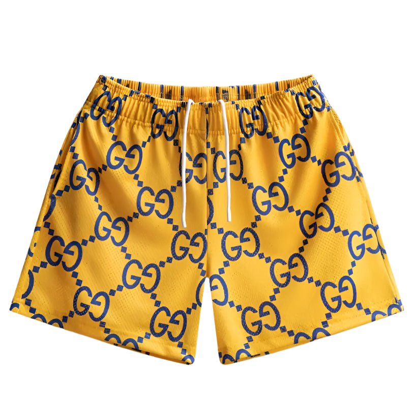 Bravest Yellow Mega G Shorts