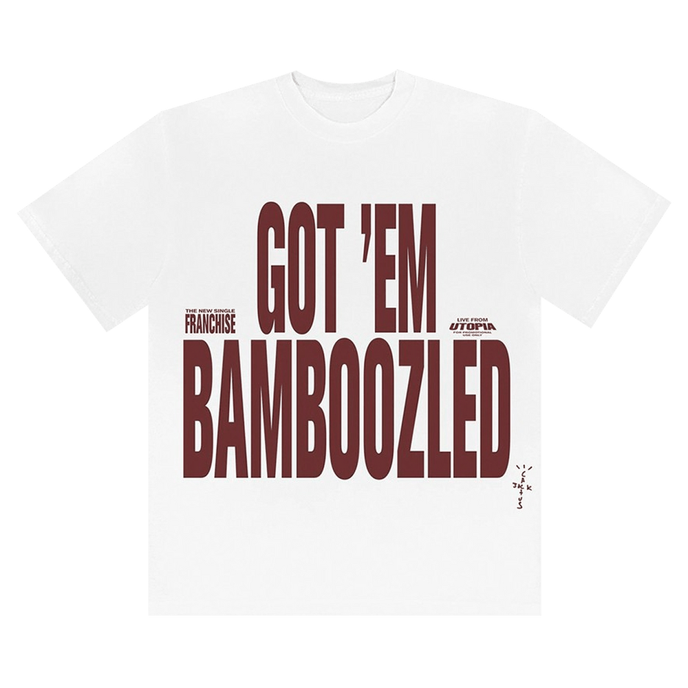 Travis Scott Promo GOT'EM BAMBOOZLED T Shirt