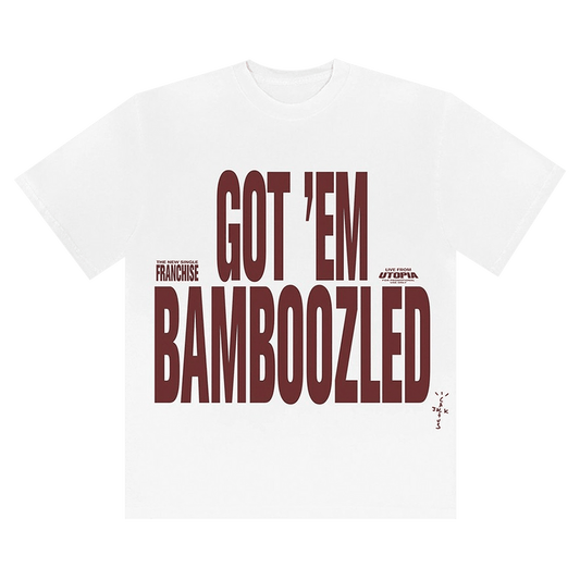 Travis Scott Promo GOT'EM BAMBOOZLED T Shirt