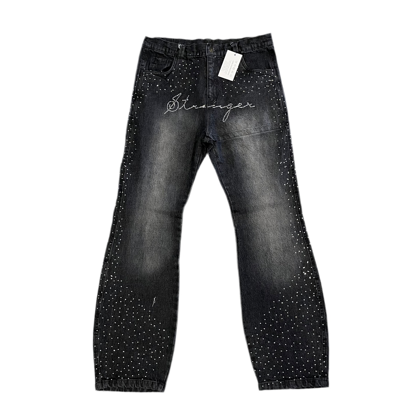 Social Stranger Crystal Denim Jeans