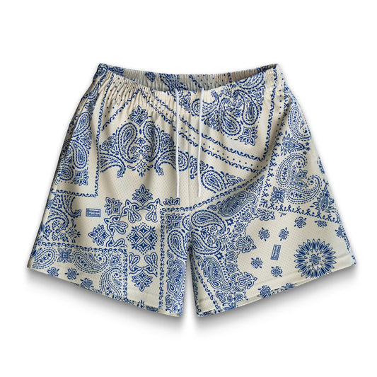 Bravest Blue Porcelain Shorts