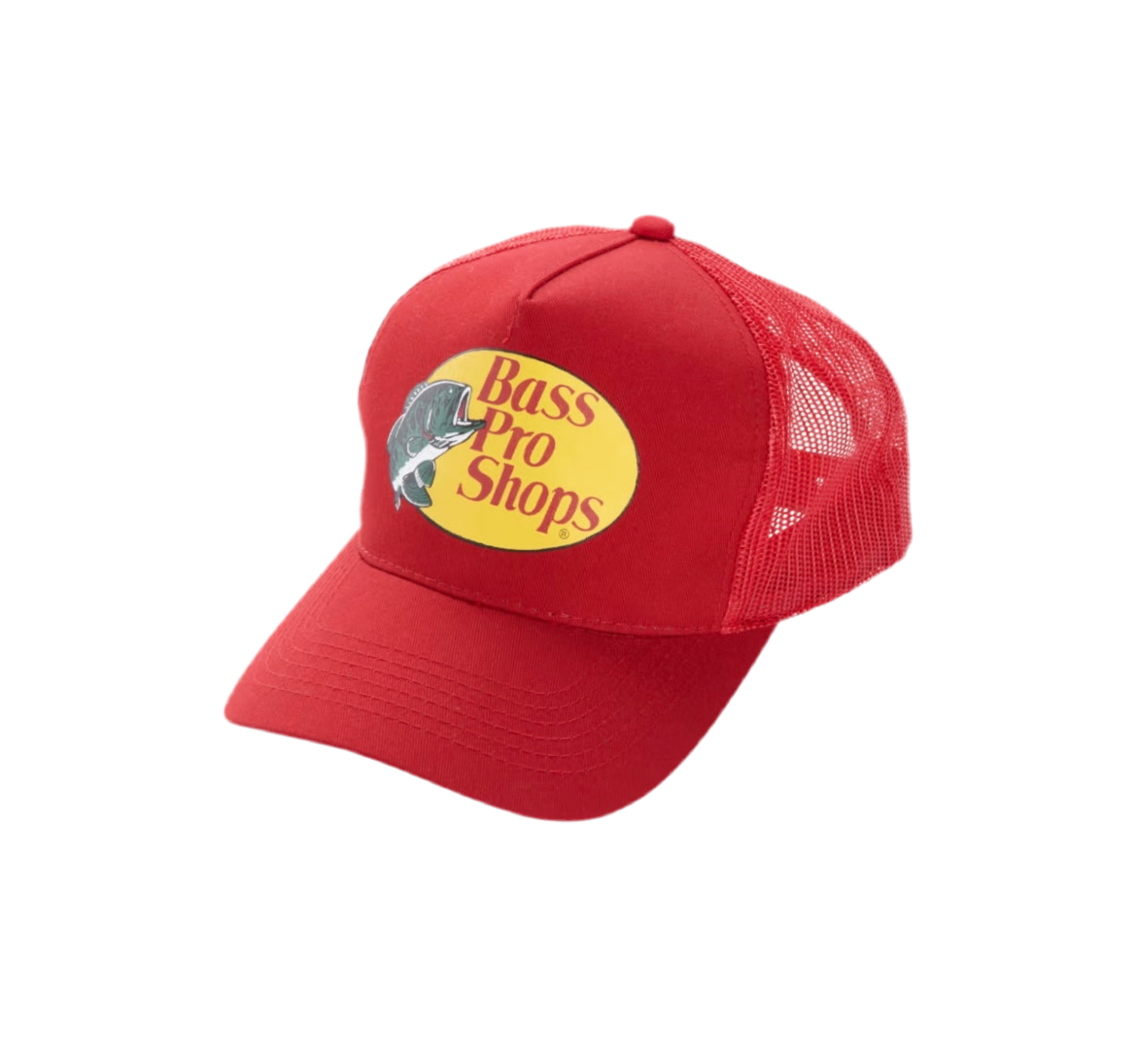 Bass Pro Shops Mesh Trucker Cap Red