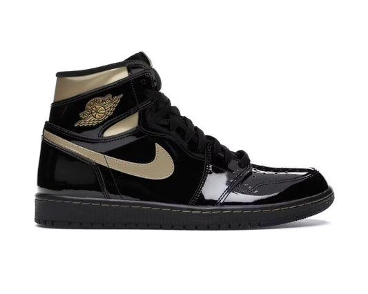 Jordan 1 Retro High Black Metallic Gold