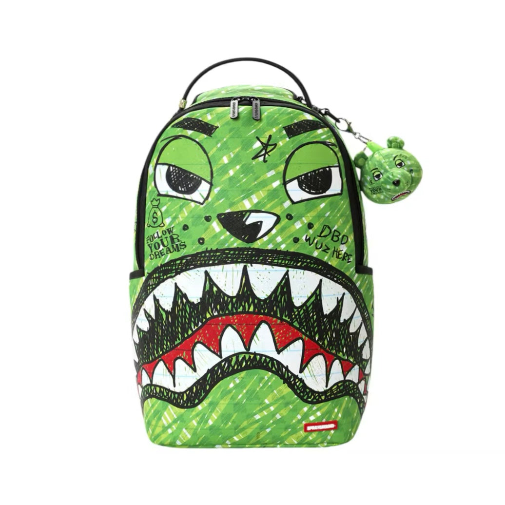 Sprayground Moneybear Chomp & Keychain Backpack
