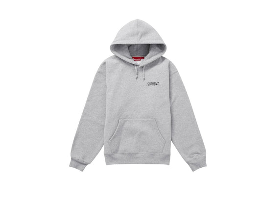 Supreme Anarchy Hooded Sweatshirt Heather Grey