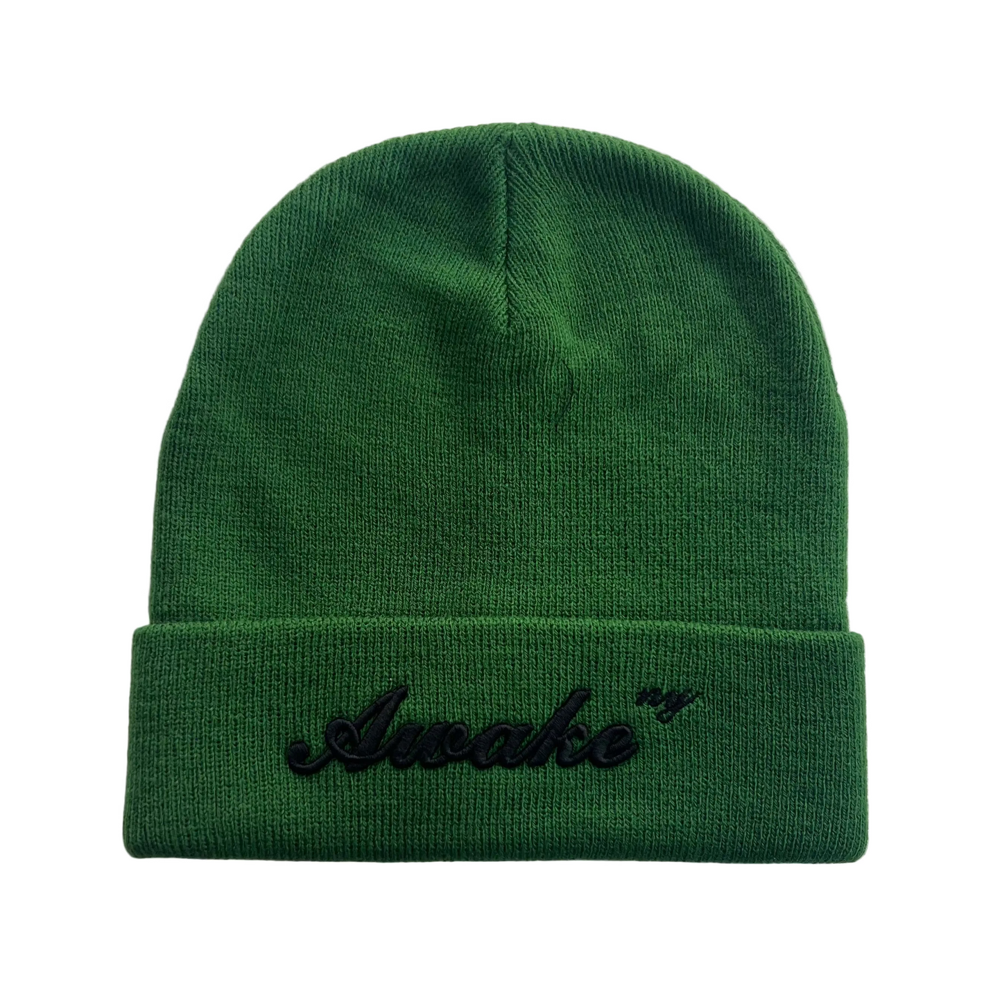 Awake Script Beanie Green