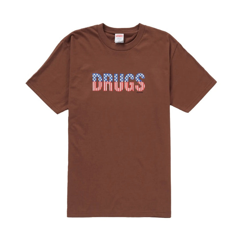 Supreme Drugs Tee Brown