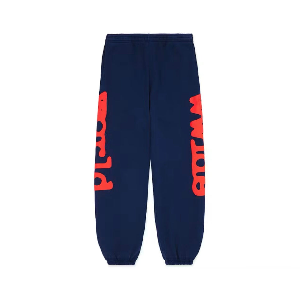 Sp5der Beluga Sweatpants Navy