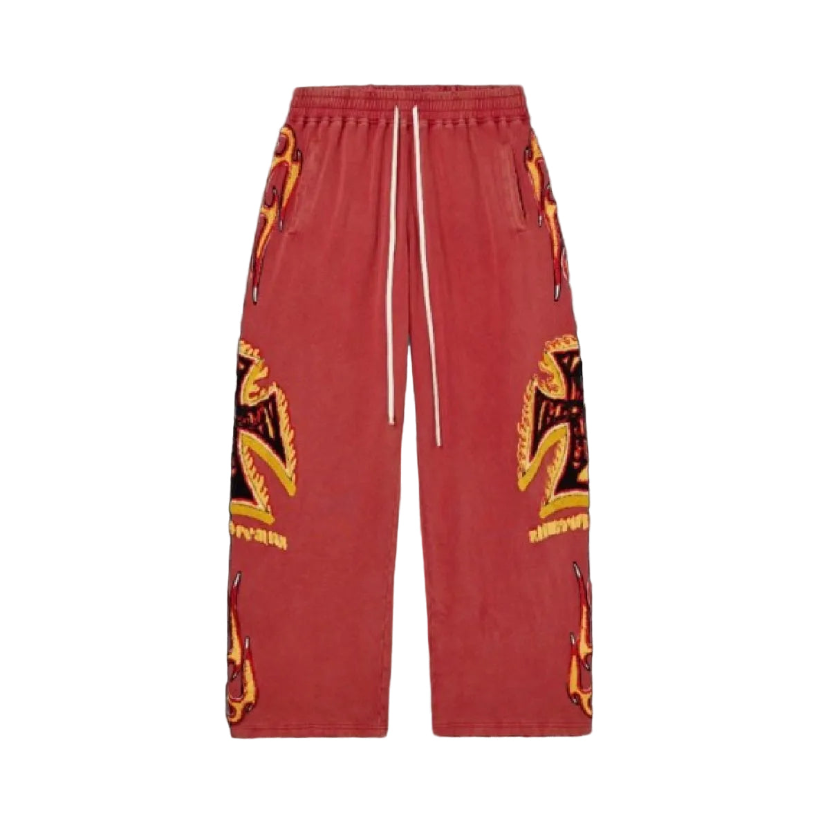 Vale LA Flare Sweats Red