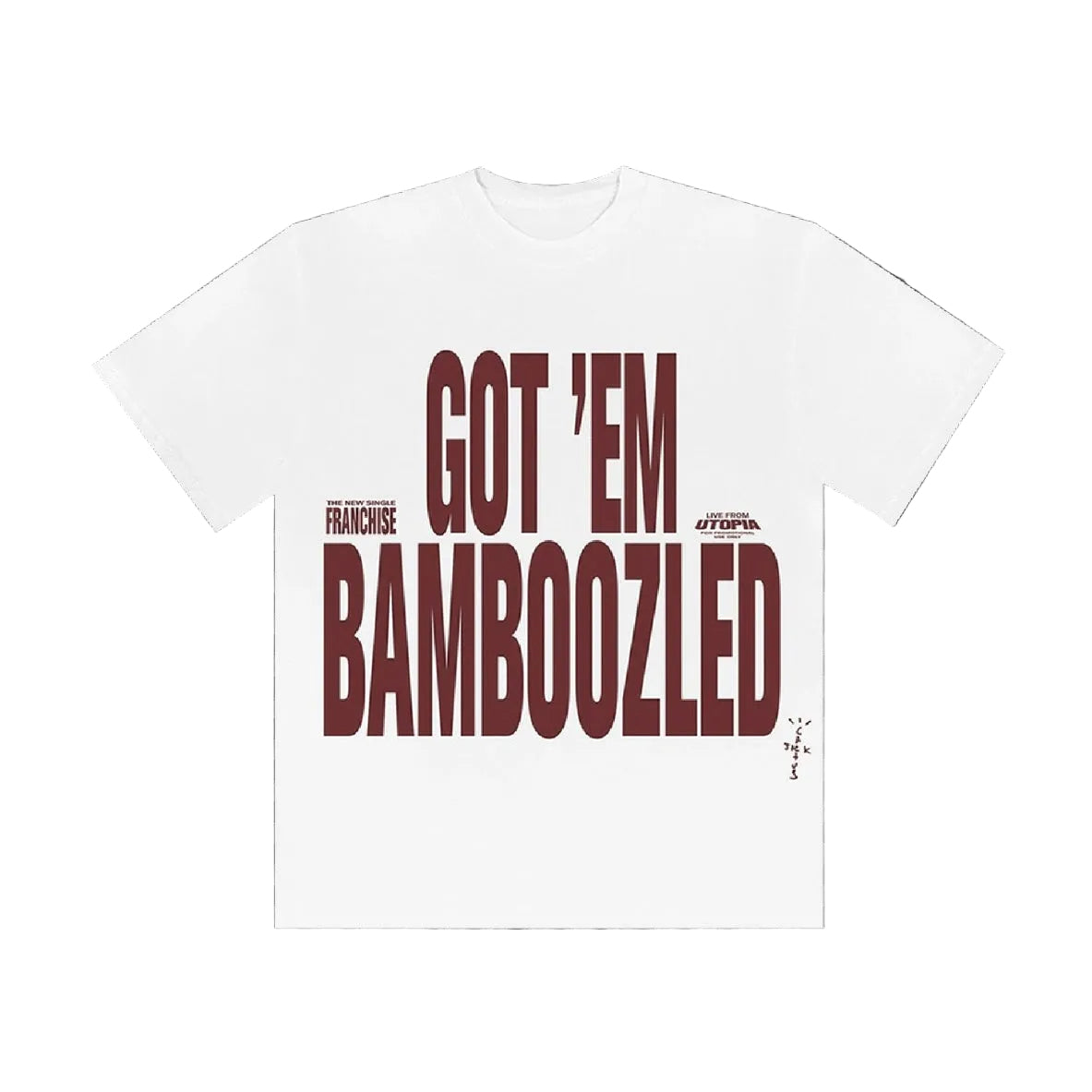 Travis Scott Promo GOT'EM BAMBOOZLED T Shirt