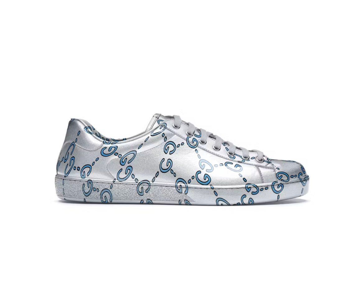 Gucci Ace GG Silver