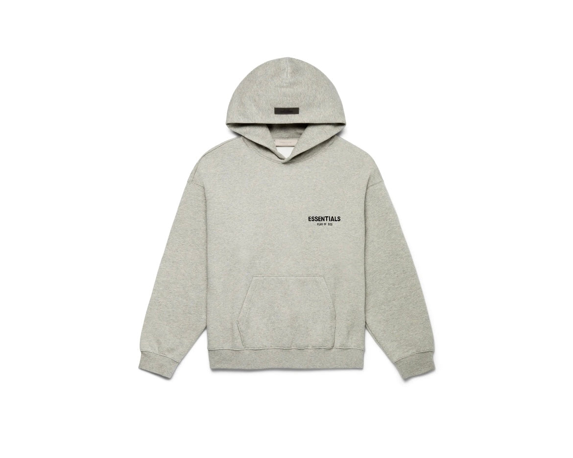 Essentials Dark Oatmeal Hoodie