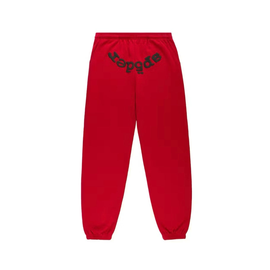 Sp5der OG Web V2 Sweatpant Red