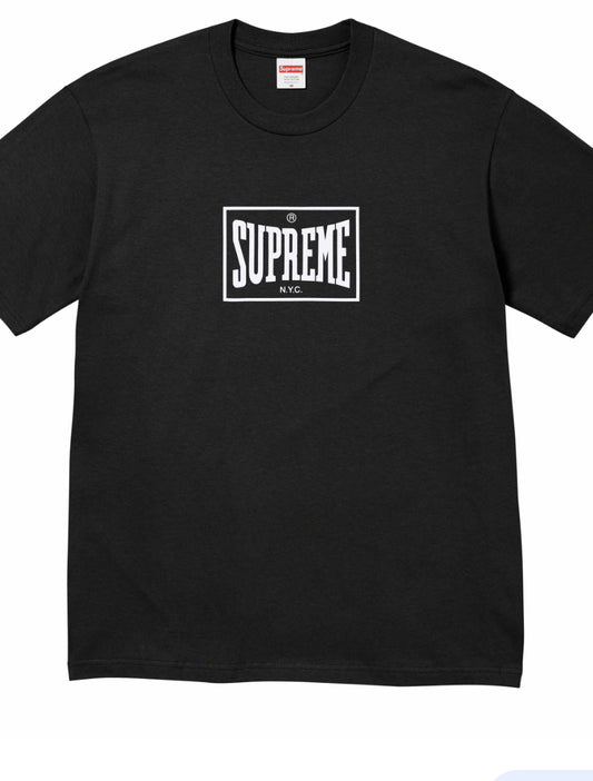 supreme everlast warm up shirt black