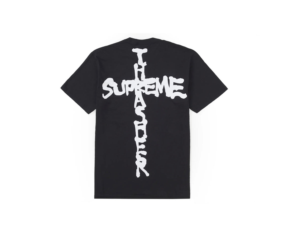 Supreme Thrasher Cross Tee Black
