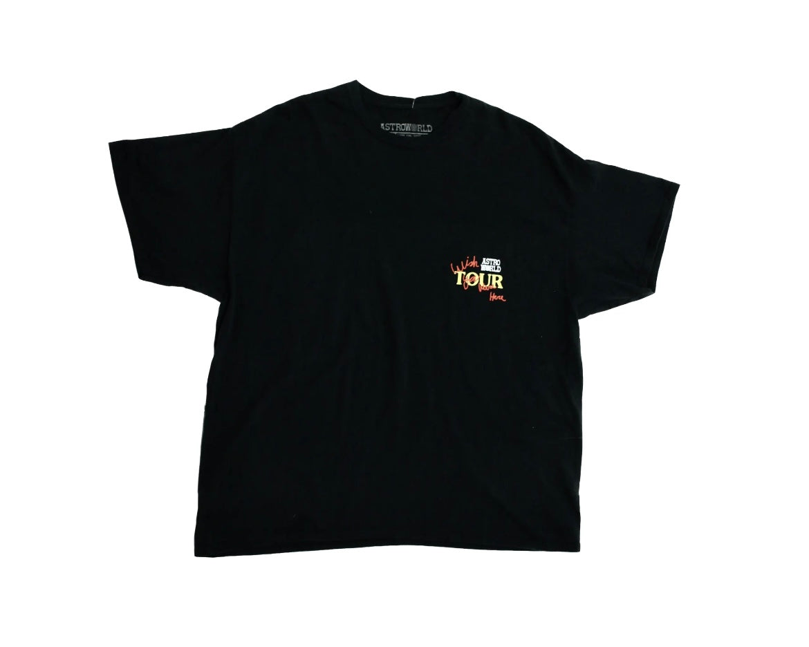 Travis Scott look mom I can fly tee black