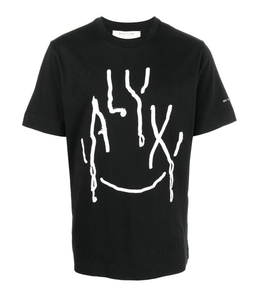 Alyx 1017 9SM Grafiti Logo Tee Black