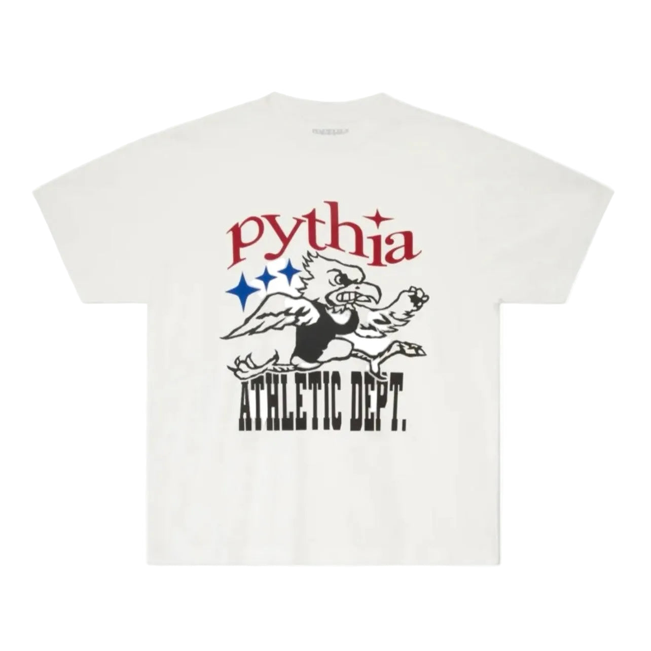 Pythia Athletic Department Tee White