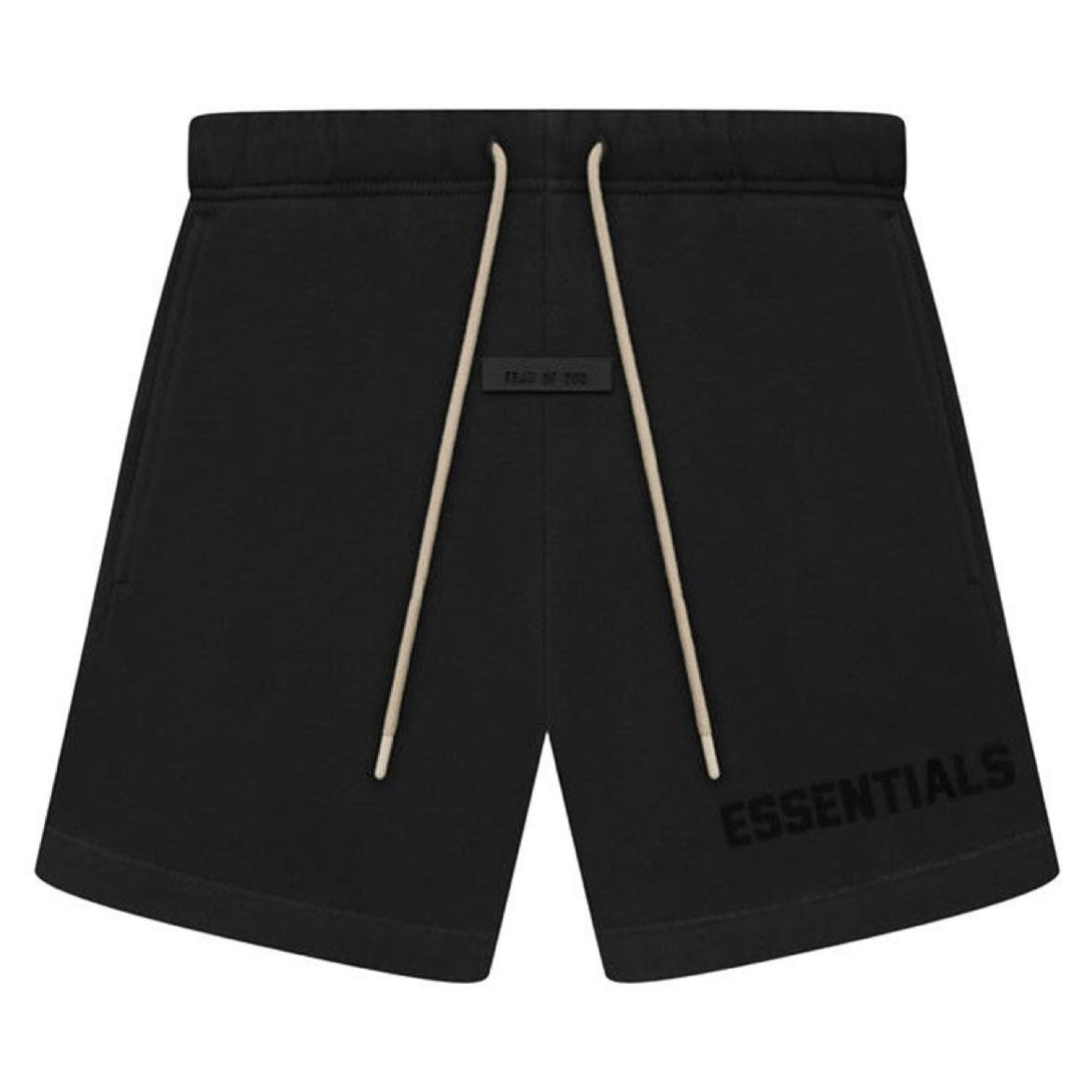 Essentials Jet Black Sweatshorts