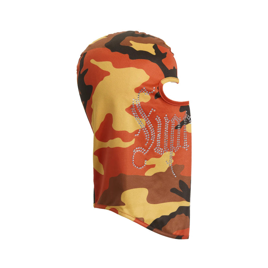 Supreme Rhinestone Balaclava Camo