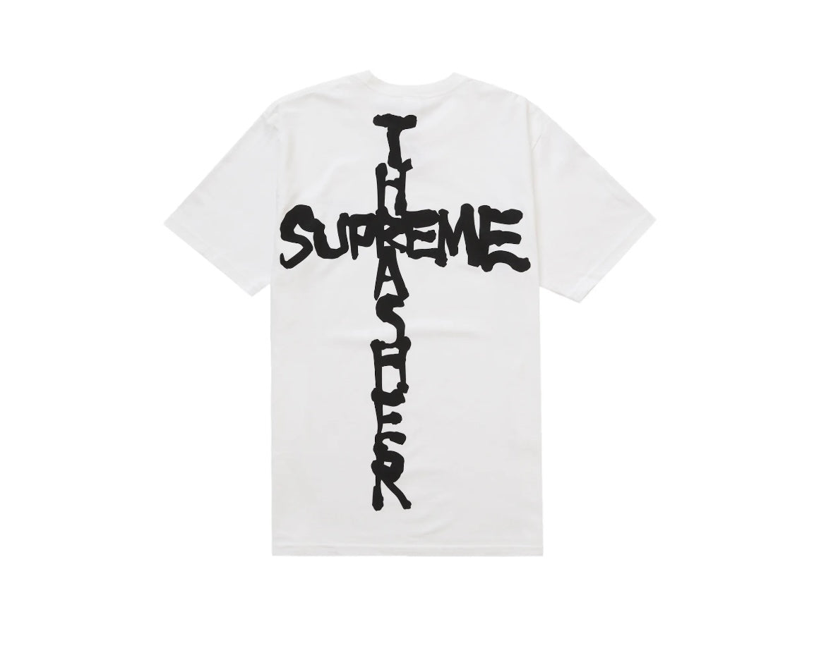 Supreme Thrasher Cross Tee White