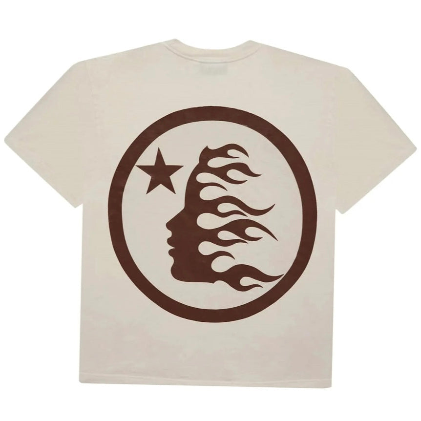 Hellstar Classic Logo White Brown