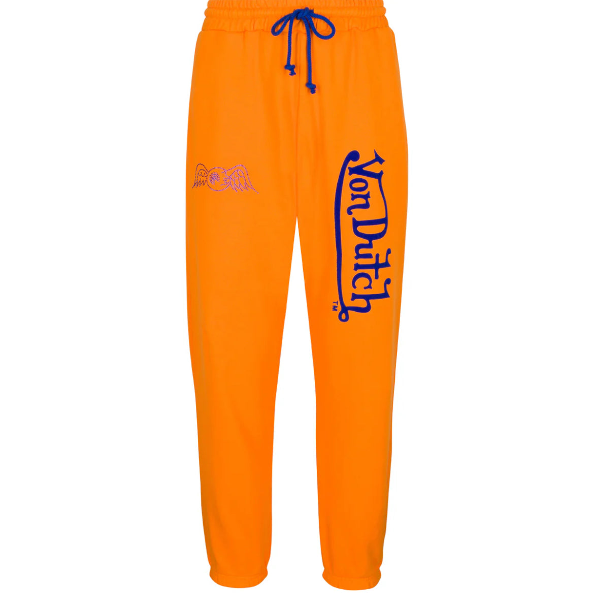 Von Dutch Orange Wordmark Jogger