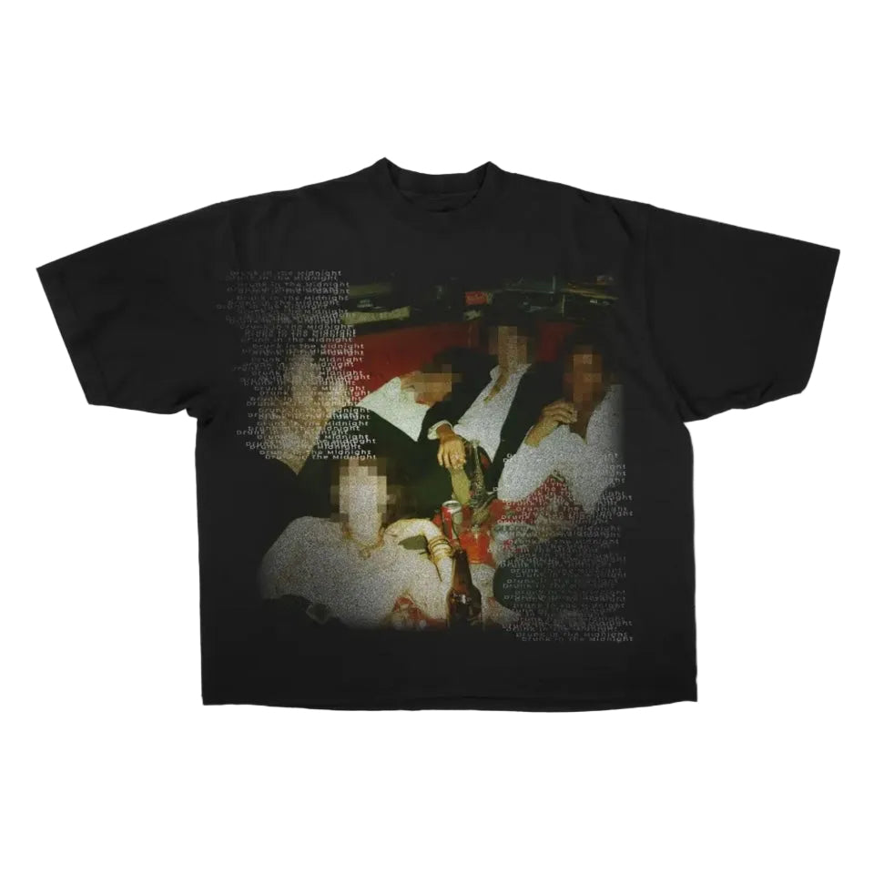 Works Of Madness Mafia Tee Black