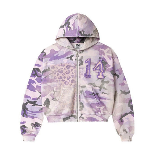 Vale Purple Wayne Zip Up