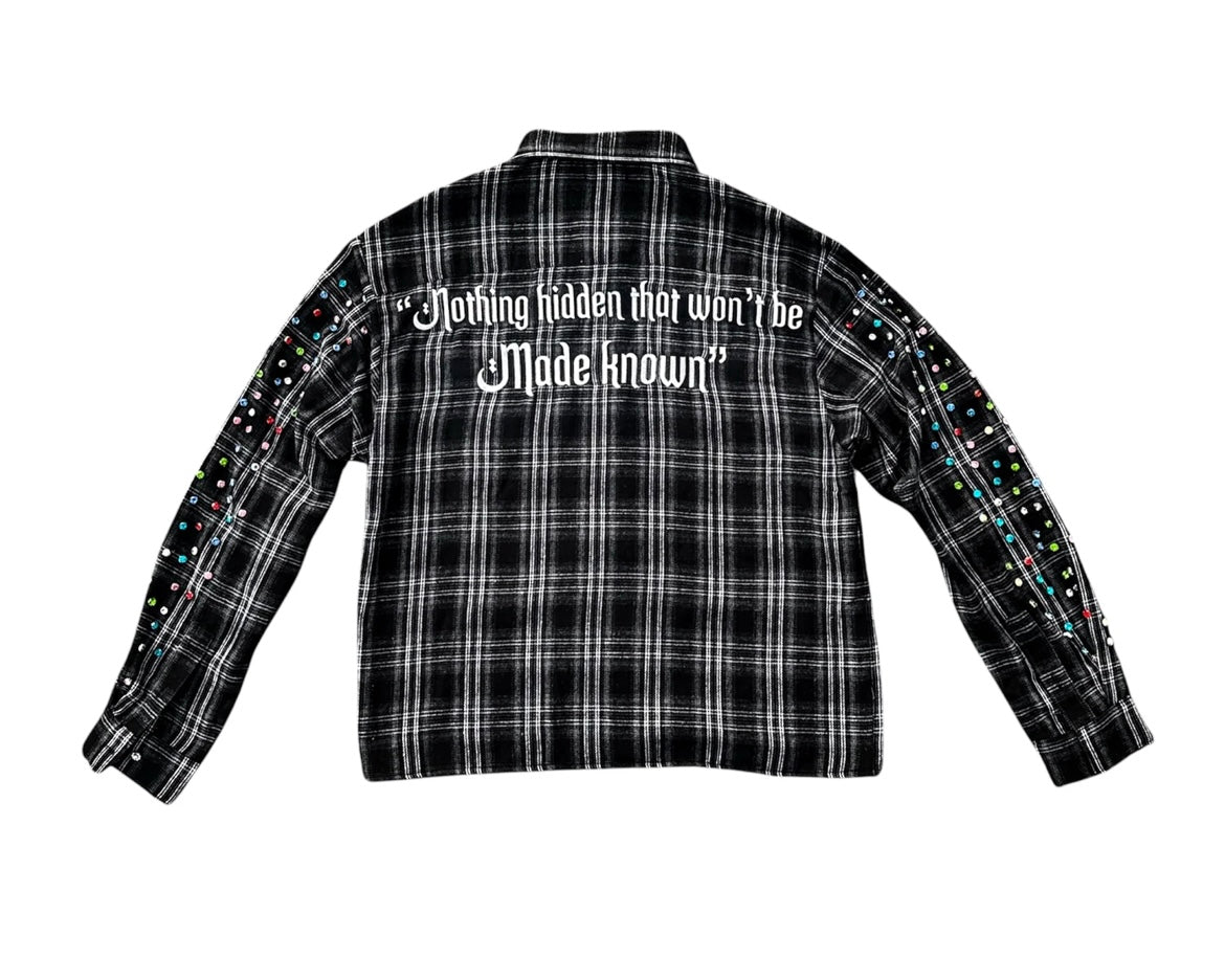 Hidden Beliefs Black Pearl Flannel