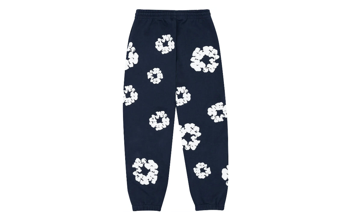 Denim Tears The Cotton Wreath Sweatpants Navy