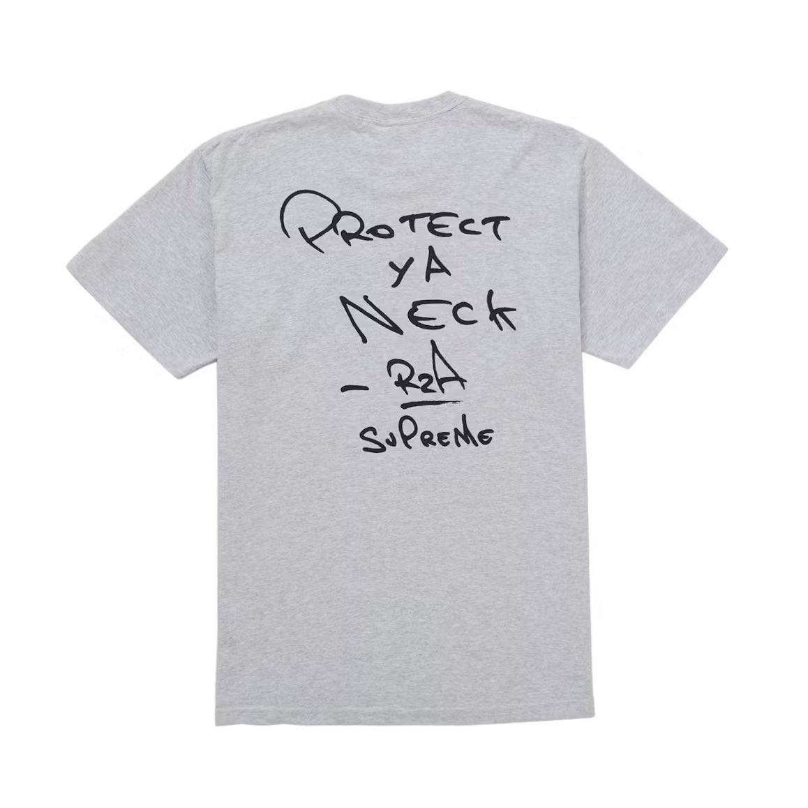 Supreme Wu Tang Clan RZA Tee Ash Grey