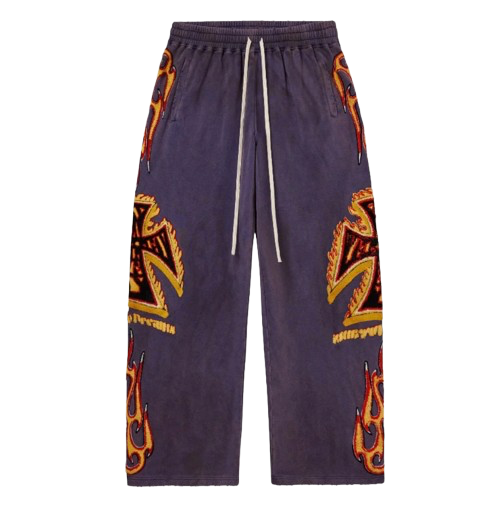 Vale LA Flare Sweats Navy