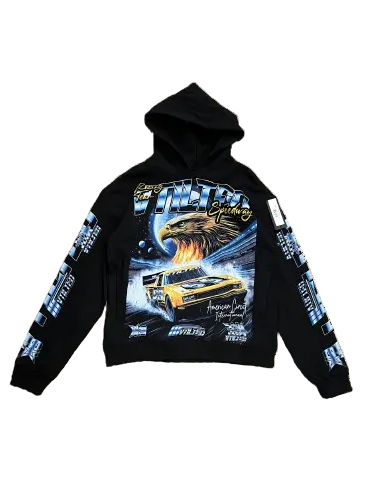 Vtilted National Black Hoodie