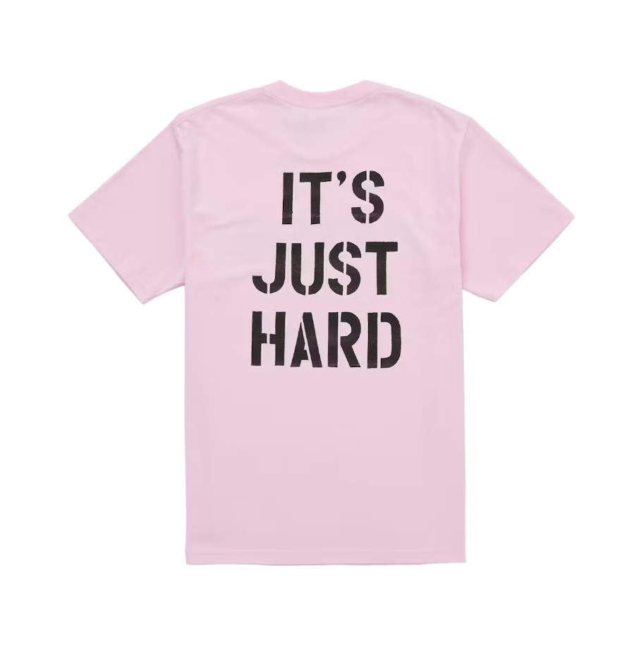 Supreme Hard Tee Light Pink