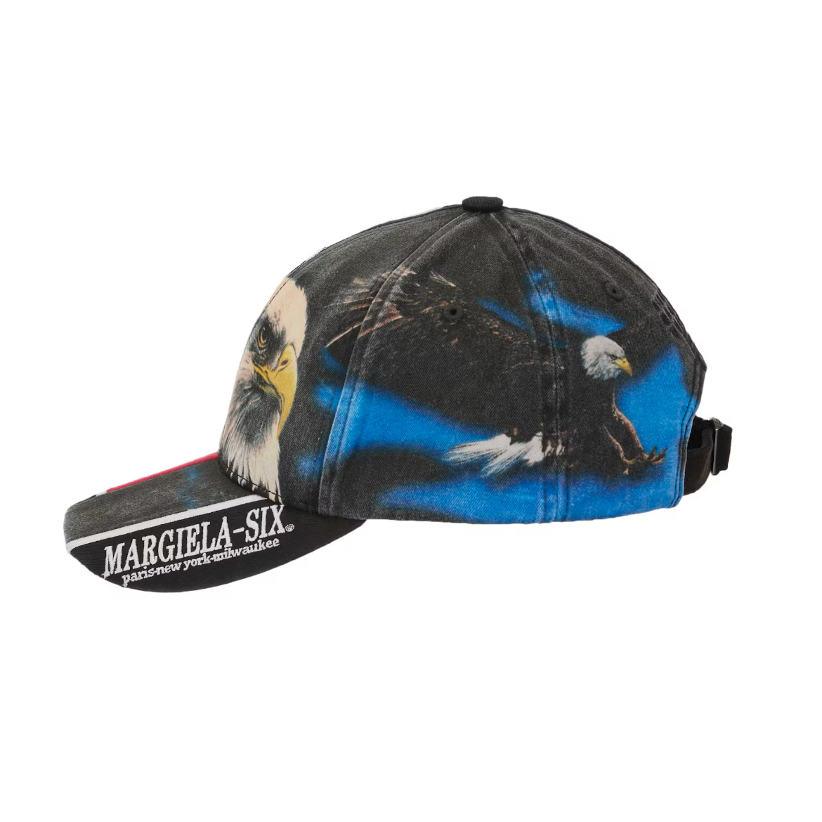 Supreme Maison Margiela Split 6 Panel Hat Black