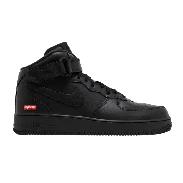 Supreme Air Force 1 Mid Black