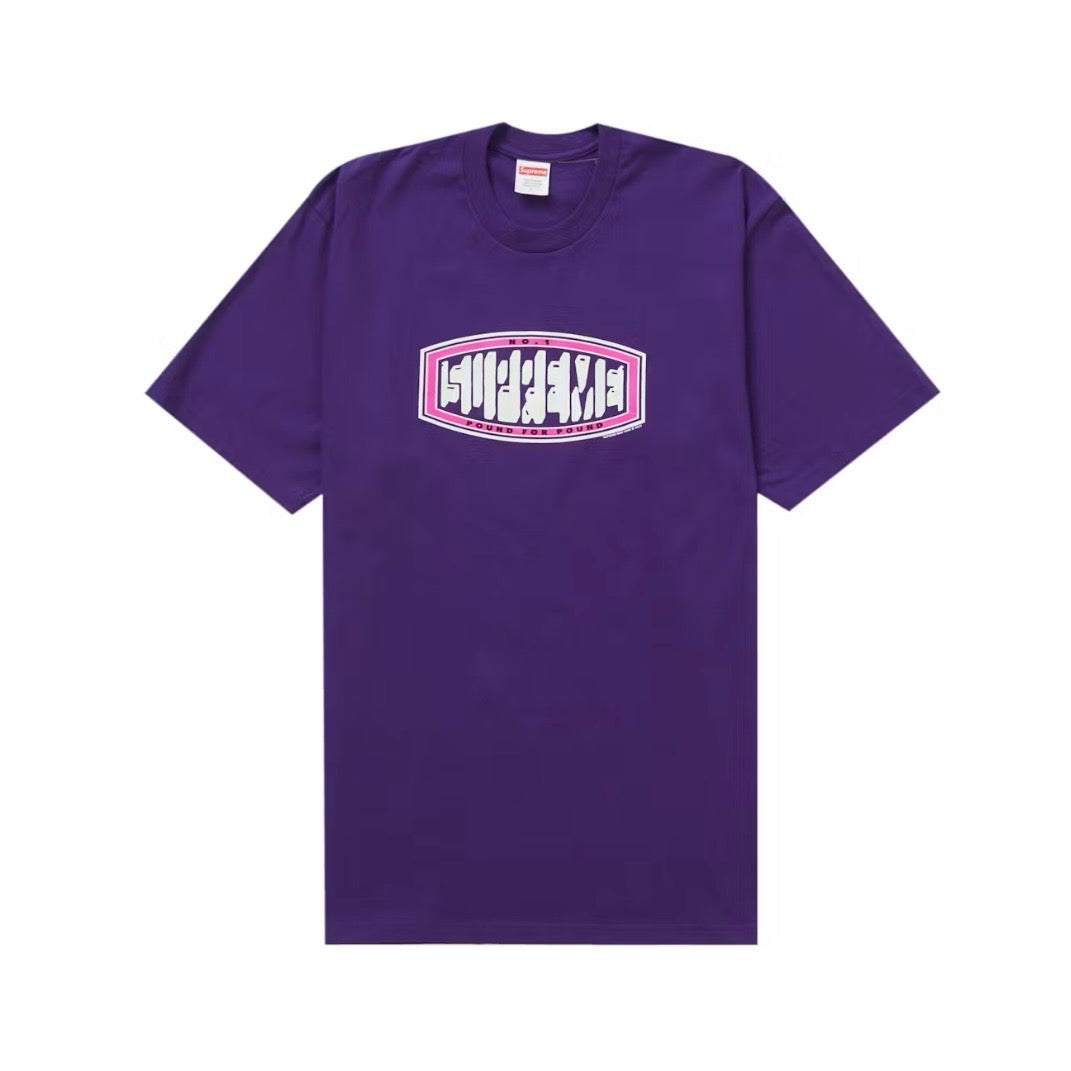 Supreme Pound Tee Purple