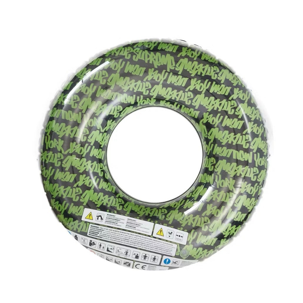 Supreme Pool Float Black & Green