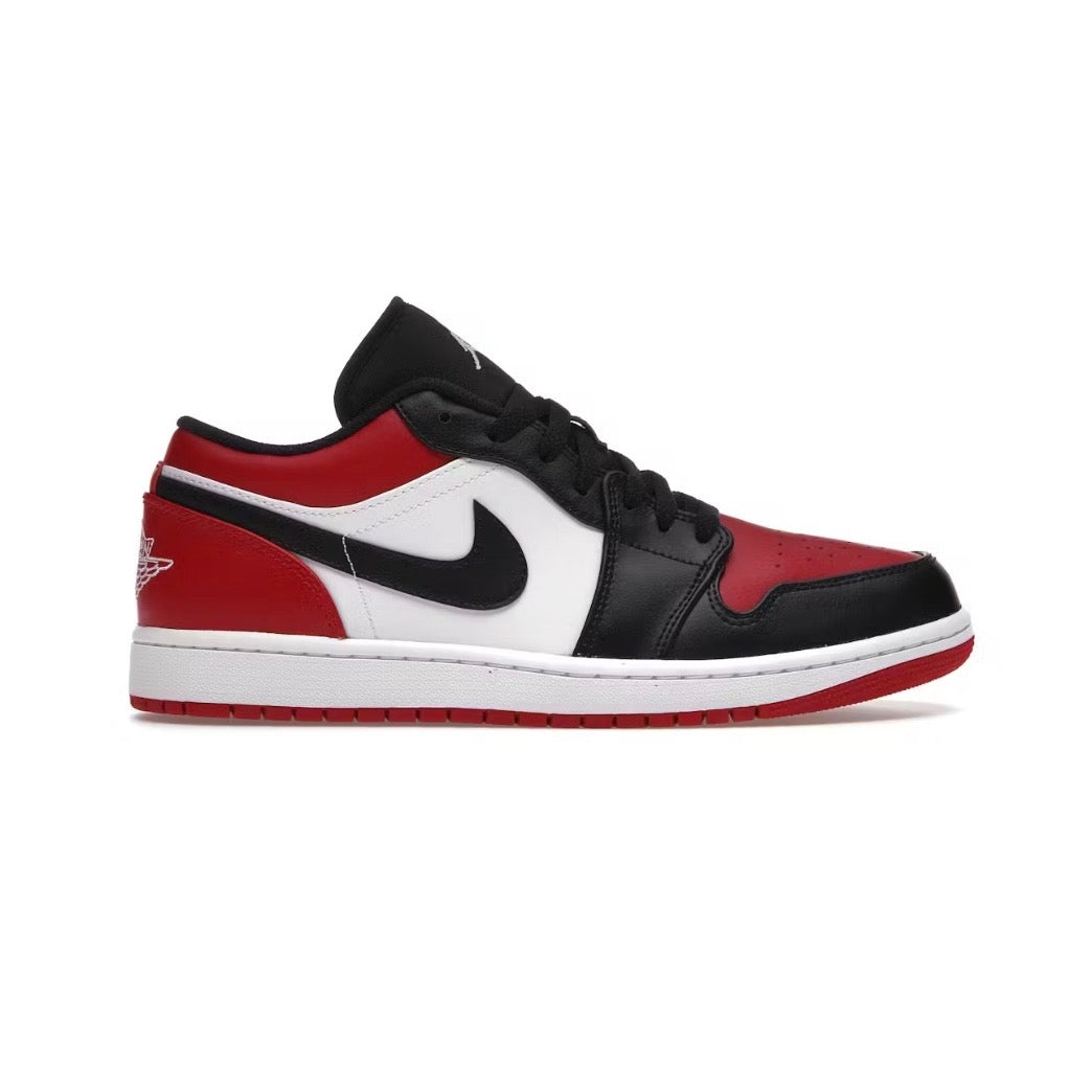 Jordan 1 Low Bred Toe