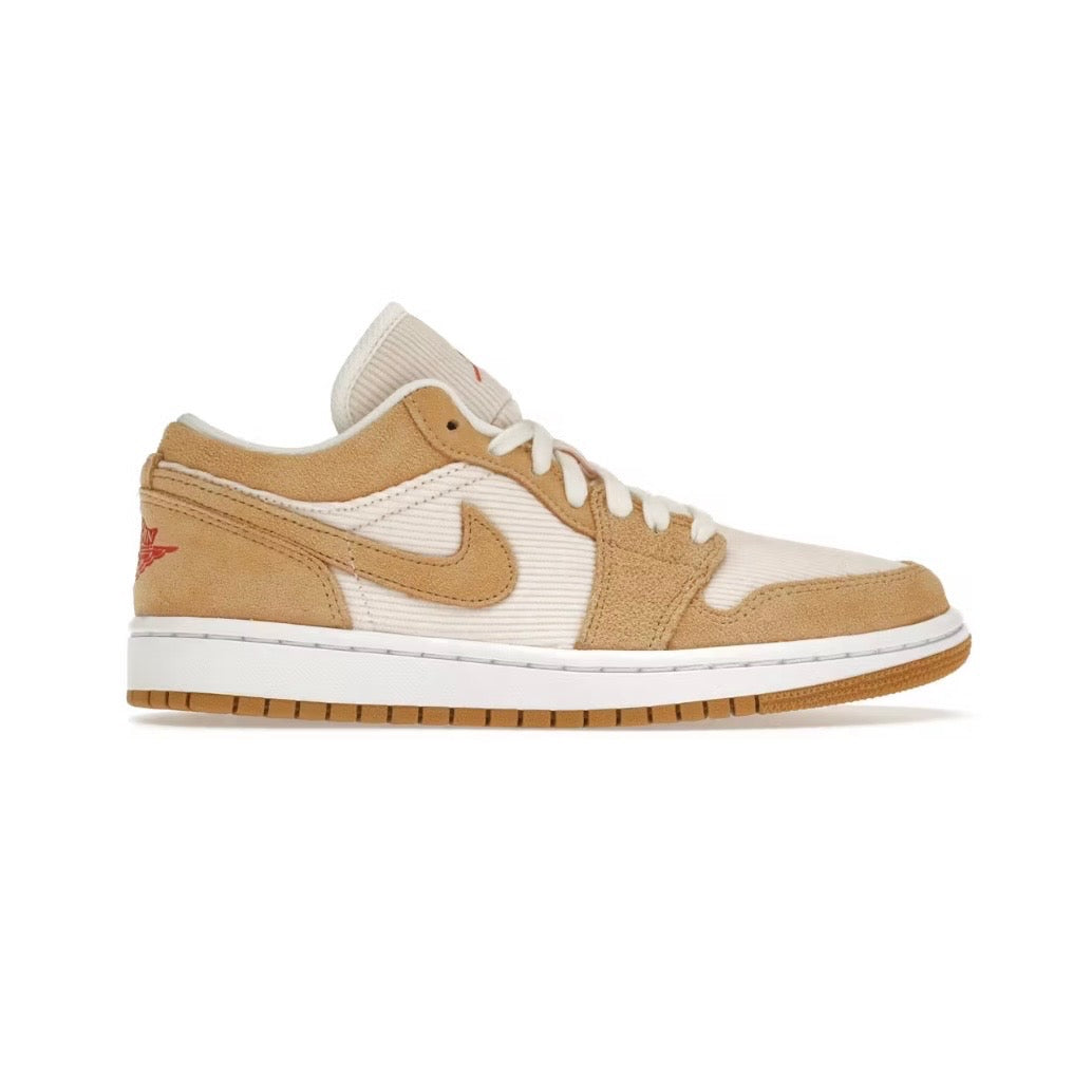 Jordan 1 low orange quartz corduroy