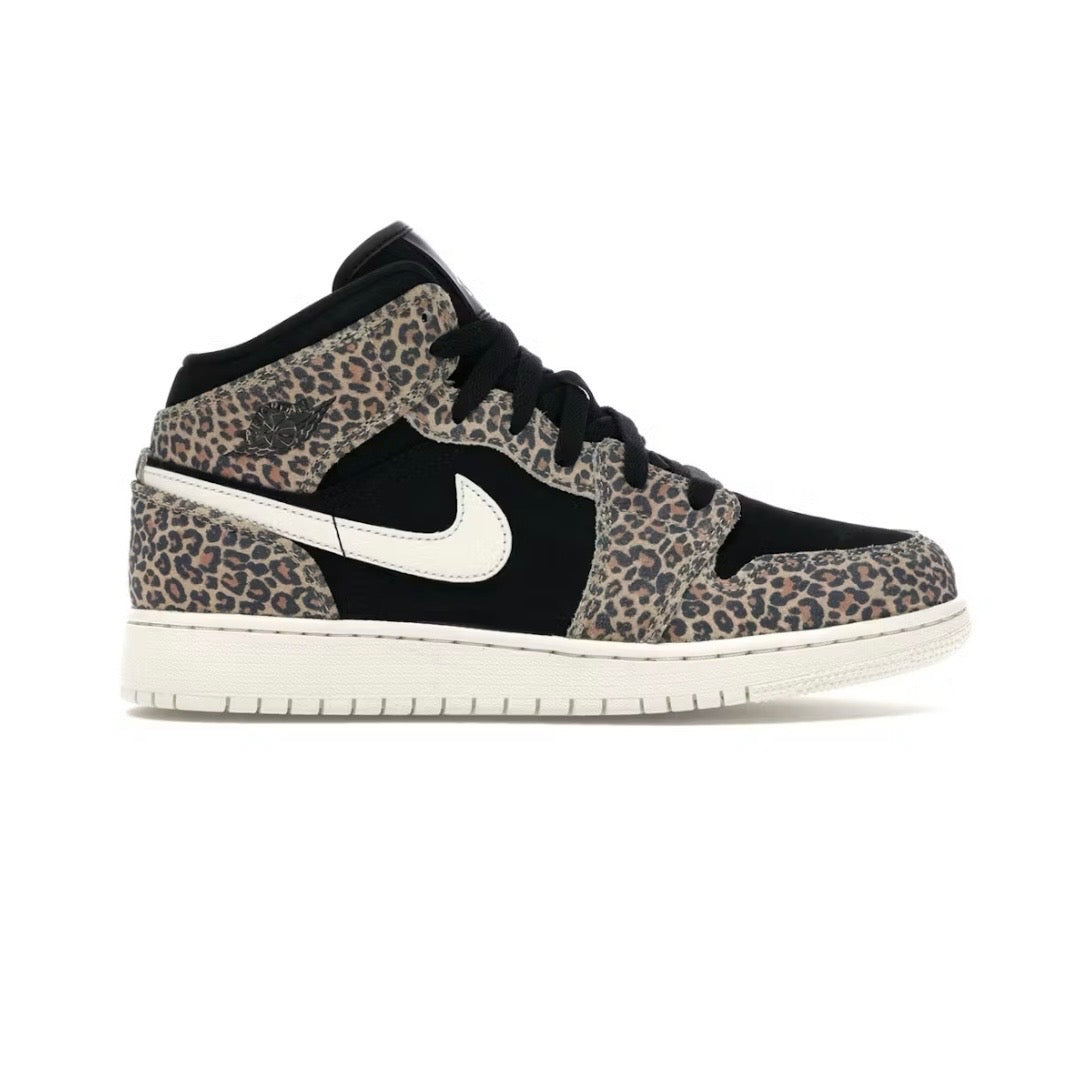 Jordan 1 Mid Leopard