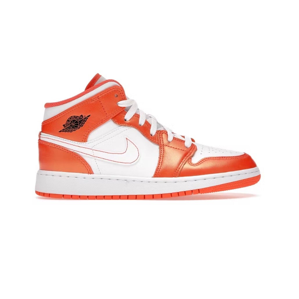 Jordan 1 Mid Metallic Orange
