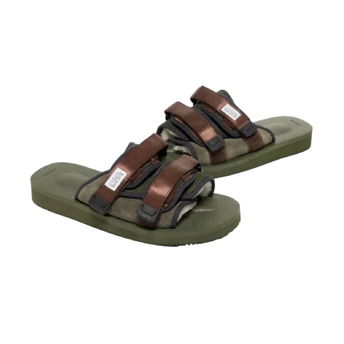 Suicoke Moto Cab Sandal Olive/Sage