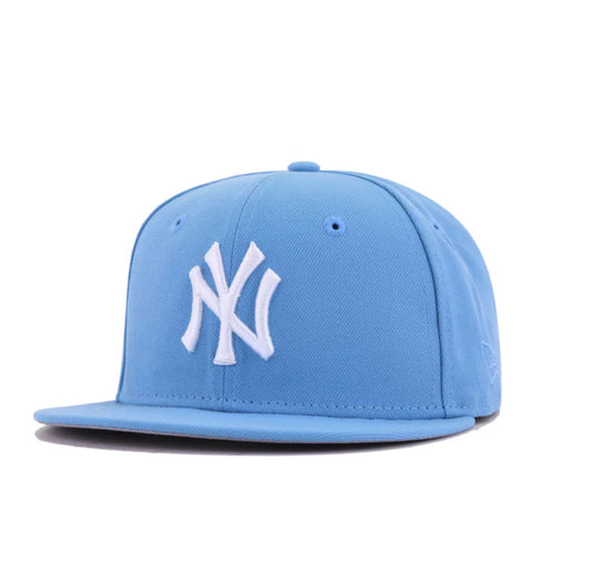 New Era New York Yankees Baby Blue Fitted