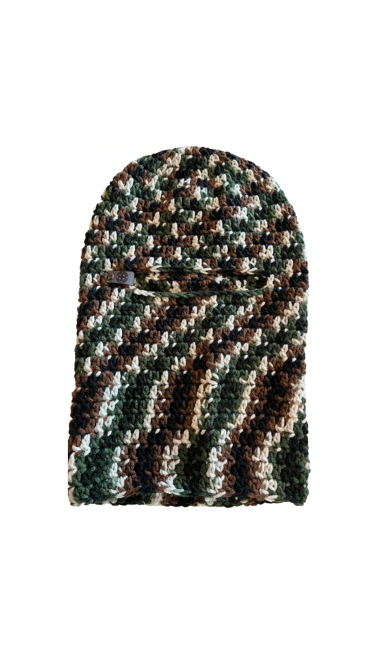 Hypeclinic Camouflage Crochet Mask