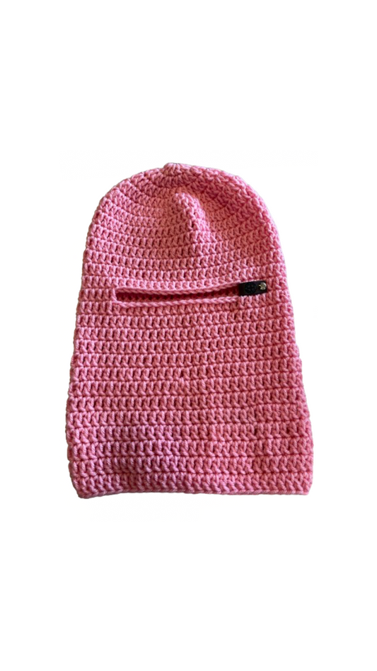 Hypeclinic Pink Candy Crochet Mask