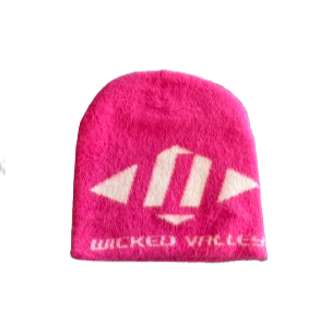 Wicked Valley Fur Pink Beanie